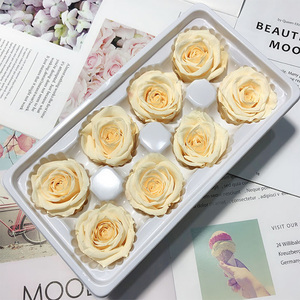 Flores Frescas al <span class=keywords><strong>por</strong></span> <span class=keywords><strong>Mayor</strong></span>, Cabezas de <span class=keywords><strong>Rosas</strong></span> Naturales <span class=keywords><strong>Preservadas</strong></span> para Regalos del Día de San Valentín, Caja de Flores - Product Image 5