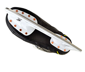 <span class=keywords><strong>GRAF</strong></span> PK100 Patins <span class=keywords><strong>à</strong></span> <span class=keywords><strong>glace</strong></span> d'hiver pour garçons, noirs, en PVC, avec super fibre, mousse <span class=keywords><strong>à</strong></span> mémoire de forme, lame de hockey en acier inoxydable, ultra-légers, taille Asie - Product Image 3