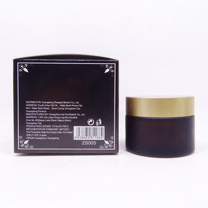 Customized Logo Matte Empty <b>Glass</b> Cosmetic Jar Lid Mini 15ml 20ml 30ml 50ml Face Cream Body Butter <b>Packaging</b> Plastic Screw Cap - Product Image 4