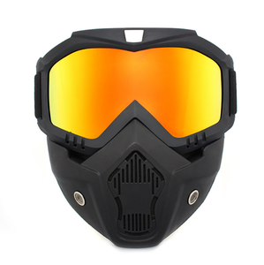 Lunettes de motocross modernes en silicone Darklight, coupe-vent, protection UV, tout-terrain - Product Image 3