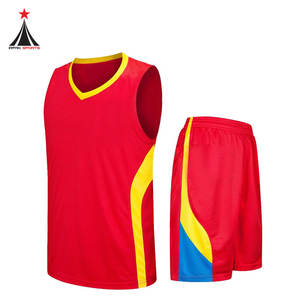 Uniforme de baloncesto transpirable de talla grande al mejor precio, uniforme de baloncesto de nueva llegada para hombres - Product Image 5