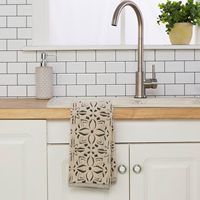 Serviettes de bain en coton à imprimé floral géométrique, douces et absorbantes, pour usage quotidien, spa, hôtel, options de logo personnalisé