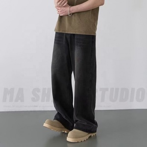 2026 Heren Baggy Denim <span class=keywords><strong>Jeans</strong></span> Streetstyle Oversized Casual Broek Heren Rechte Wijde Pijp <span class=keywords><strong>Jeans</strong></span> - Product Image 4
