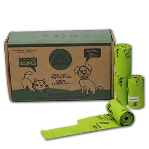 Biodegradable <b>Compostable</b> Pet Trash Shit Waste Dog Doggy Poop <b>Bags</b> for Dogs Poop - Product Image 4