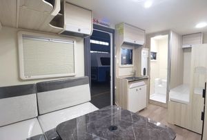 <span class=keywords><strong>Camping</strong></span>-<span class=keywords><strong>car</strong></span> tout-terrain, caravane, remorque de voyage en acier inoxydable, étanche, facile à déplacer, pour véhicules 4x4, capacité de couchage pour 4 personnes - Product Image 6