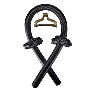 Pas de chaleur Satin chouchou ruban éponge sans fil bigoudi ensemble bigoudis sans fil Flexi sans chaleur tige de curling <span class=keywords><strong>bandeau</strong></span> <span class=keywords><strong>pour</strong></span> <span class=keywords><strong>cheveux</strong></span> - Product Image 3