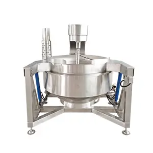 500L Planetary Cooking Mixer Machine Steam Jacketed Cooking Pot for Bread