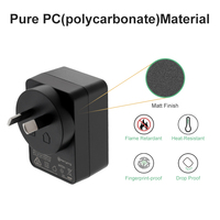 Chargeur mural USB certifié SAA RCM, norme médicale 60601-1, prise AU, 5V 1A 2A 2000mA, 5V 2.5A 2A, pour dispositif médical