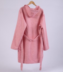 Soft and Stylish Modern Polyester Bathrobe for Ladies-Quick-Dry Hooded Robe with Pockets Beach Use All-Season