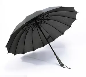 사용자 정의 로고 하이 퀄리티 저렴한 가격 23 인치 16K 무지개 우산 단색 비 우산