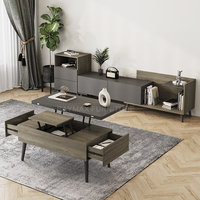 Table basse à hauteur réglable de levage de gaz de loisirs plateau élévateur pliant multifonctionnel