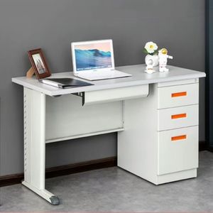 Muebles de oficina ejecutivos simples <span class=keywords><strong>Escritorio</strong></span> de oficina individual de acero Marco de metal <span class=keywords><strong>Escritorio</strong></span> de empleado <span class=keywords><strong>con</strong></span> <span class=keywords><strong>cajones</strong></span> - Product Image 6