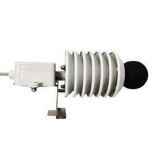 Wbgt Meter cảm biến căng thẳng nhiệt độ Quả Cầu Màu Đen Nhiệt độ môi trường màn hình với LED âm thanh ánh sáng báo động 4 gam mqtt hệ thống - Product Image 5