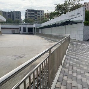 Thiết Kế Hiện Đại Nhà Máy Trực Tiếp Thép Không Gỉ Lan Can Lan Can Khung Ban Công Sàn Nhà Cầu Thang Lan Can - Product Image 2