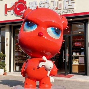 Escultura gigante de panda de fibra de vidrio CS082 para eventos de activación de marca, decoración de parques temáticos, adorno para interiores y exteriores. - Product Image 3