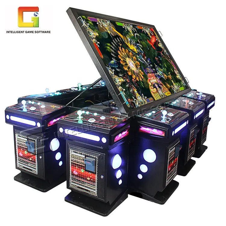 ocean king IGS fish game table amusement 10 player fish game cabinet with bill acceptor