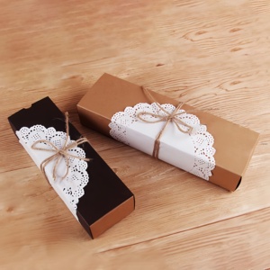 Napperons en papier jetables en gros à prix abordable, napperons en dentelle, taille personnalisée OEM disponible - Product Image 5
