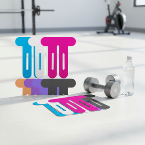 Cinta de Kinesiología de Algodón Precortada, Tira de Soporte Estable, Transpirable, Parche Precortado para Dolor de Rodilla y Músculos - Product Image 3