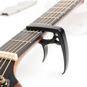 Pabrik Huayi Guangzhou Grosir Harga Murah Capo Gitar Warna Hitam