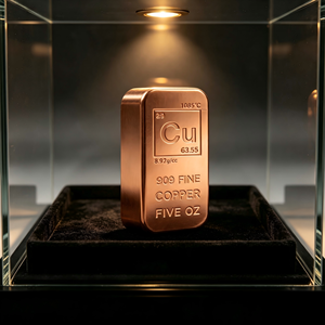5 Ounce <b>Copper</b> Bullion Bar <b>Coin</b> Buffalo Plate <b>Coin</b> <b>Copper</b> Bar Custom Processing <b>Copper</b> Bullion bar - Product Image 4