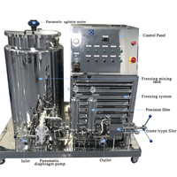 Équipement de production cosmétique, ligne de production de fabrication d'huile avec refroidisseur, machine de mélange et de refroidissement pour parfum