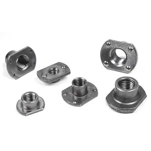 China supplier nut and bolt manufacturing 304 thread 1/4-20 t weld nut