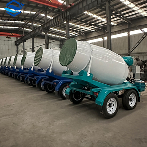 Remolque Personalizado de 1/2/<span class=keywords><strong>3</strong></span> <span class=keywords><strong>Ejes</strong></span> con Mezcladora de Concreto Autocargable, Tanque de Remolque con Descarga Automática, Camión Mezclador de Cemento con Tambor Basculante - Product Image 1