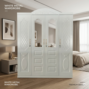 <span class=keywords><strong>Armario</strong></span> de Dormitorio de Fábrica China, <span class=keywords><strong>Armario</strong></span> Metálico Económico con Patrón en Relieve - Product Image 4