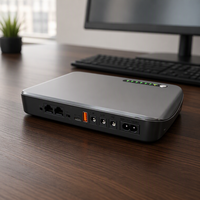 Mini UPS 30000mAh PoE Baterai Cadangan Catu Daya 5V 9V 12V 24V untuk Router Modem CCTV