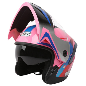 Mustang, la mejor calidad, cara completa, Flip Up, accesorios de Motocross, bicicleta para adultos, ABS, plegable, cara abierta, deportes, carreras, <span class=keywords><strong>casco</strong></span> de motocicleta - Product Image 6