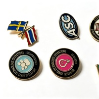 Broches personnalisées en métal émaillé, badges logo drapeau, broches personnalisées pour souvenirs, événements d'entreprise, vente en gros Jiangsu