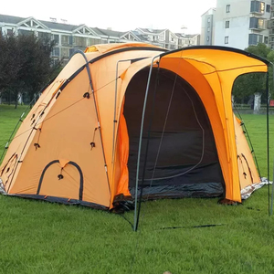Barraca de acampamento a prova Dagua tamanho da familia 5-8 pessoas 3 estacoes camada dupla Dome barraca - Product Image 1