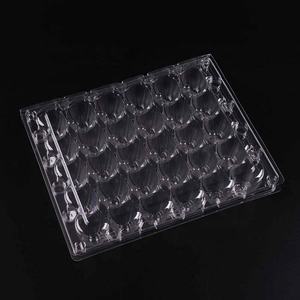 Contenedores de cartón de bandeja de plástico para huevos de <span class=keywords><strong>codorniz</strong></span> grandes Jumbo de 30 celdas a precio barato PET reutilizable de fábrica <span class=keywords><strong>común</strong></span> - Product Image 5