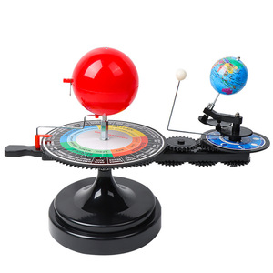 Modèle pédagogique de table de sable à trois sphères (Soleil, Terre, Lune) et orbite Soleil-Terre, outil pédagogique de géographie pour les jeunes élèves - Product Image 2