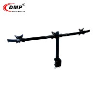 Support de bureau inclinable DMP CURVE-T pour moniteurs LCD LED triples de 13 à 27 pouces