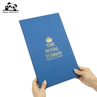 Porte-menu en lin sur mesure de haute qualité avec pochette insérée A4 pour restaurants et bars de mariage