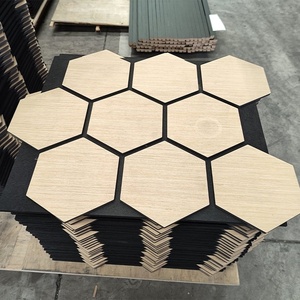 Panneaux acoustiques en bois pour murs intérieurs, insonorisants, autocollants, décoration de salon - Product Image 6