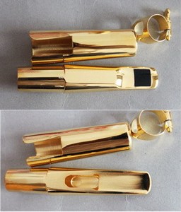 Tide Music-saxofón <span class=keywords><strong>tenor</strong></span> <span class=keywords><strong>de</strong></span> metal chapado en oro, <span class=keywords><strong>boquilla</strong></span> - Product Image 6