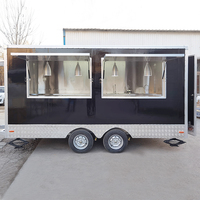 Camion de restauration Pizza Coffee Camper Van, remorque de restauration rapide remorquable, chariot de collation mobile à vendre en Australie