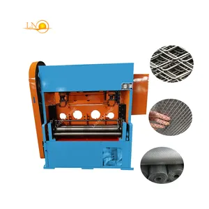 High speed expanded mesh machine Plastic oil or air filter mesh making machine/expanded metal mesh machine JQ25-25