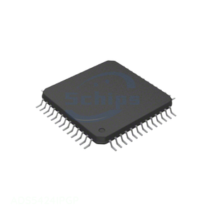 Manufacturer Channel Electronic Circuit Components ADS5424IPGP 52 TQFP Exposed Pad Data Acquisition - Product Image 1