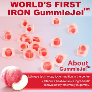 Gomitas de <span class=keywords><strong>hierro</strong></span> sin azúcar 25mg <span class=keywords><strong>Suplemento</strong></span> de <span class=keywords><strong>hierro</strong></span> para mujeres y hombres - Product Image 5