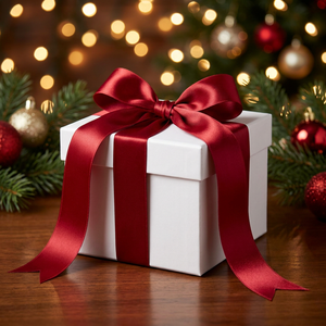 Nœuds en ruban de satin pré-noués en gros avec attache torsadée pour sacs de pâtisserie, biscuits, bonbons, emballages cadeaux de Noël et décorations de fêtes - Product Image 5