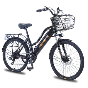 แบตเตอรี่ลิเธียม City 36V 10Ah จักรยานไฟฟ้าเรโทร 26 นิ้ว 350W ความเร็วสูง - Product Image 6