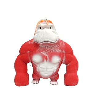 Juguete divertido para aliviar el estrés para niños y adultos, gorila creativo que se estira, juguete de deformación con saco de arena. - Product Image 1