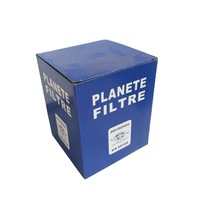 Boîte d'emballage de détail pour filtre à huile moteur automobile, en carton ondulé imprimé, service OEM