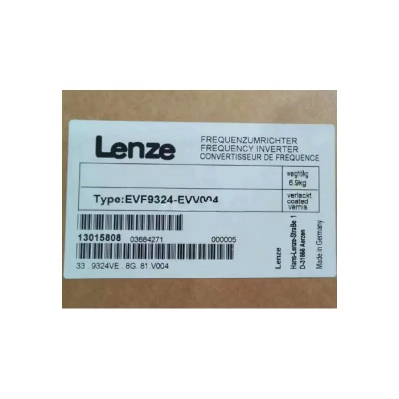 LENZE EVF9324-EVV004 INVERTER DRIVE ENTRADA: 400-480V 7 AMP 5,8 KVA 50/60HZ