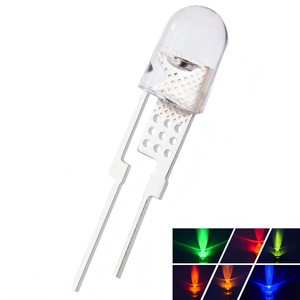 JINGLEIKE Gelbe AC-LED-<span class=keywords><strong>Diode</strong></span> 5mm Runde Lampenfassung Steckbar 20.000 Stunden Lebensdauer 1 Jahr Garantie CRI 80 - Product Image 2