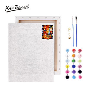 Pintura al Óleo Digital Xin Bowen sobre Lienzo de Algodón 100% de 280G, Pintura por Números con Marco, Manualidades, No Tóxico, 20x30 - Product Image 2