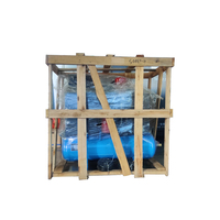 Petit compresseur d'air portable 2.2kw 7/8/10 Bar silencieux à faible bruit pompe à poussière de soufflage mobile prix d'usine moteur vis
